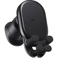 Baseus Stable Gravitational - Telefoonhouder Auto – Ventilatierooster - Zwart