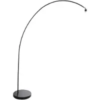 Mexlite Booglamp Solva 3409ZW met E27 fitting zonder lampenkap