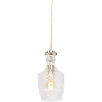 Steinhauer Hanglamp Grazio Glass 3494ME Messing