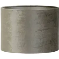 Light & Living Cilinder Lampenkap Zinc - Taupe - Ø30x21cm - voor Tafellampen, Staande lamp, Hanglampen