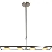 Steinhauer Hanglamp Soleil 3516ST Staal 4000 Lumen | Hoogte instelbaar | | Design en functioneel binnen verlichting