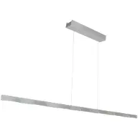 Steinhauer Hanglamp Bloc 3297ST Staal 171 cm Hoogteinstelbaar met Kabel Lift , Modern Design, Dimbaar met Externe Dimmer