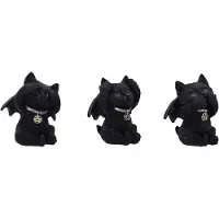 Nemesis Now Beeld/figuur Three Wise Vampuss 9cm Multicolours