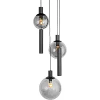 Steinhauer Hanglamp Bollique 3800ZW Zwart