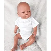 Babidu Romper Kanten Kraag | 1198 | Wit | Korte Mouw | 18 maand | maat 86