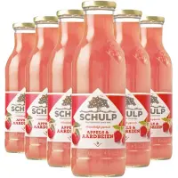 Schulp Appel & Aardbeiensap Ambachtelijk 6 x 0,75 liter