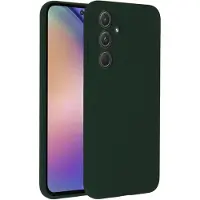 Accezz Liquid Silicone Backcover voor de Samsung Galaxy A55 - Forest Green