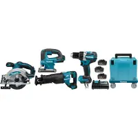 Makita DK380NX combopack 18V 3x 5,0Ah Li-ion