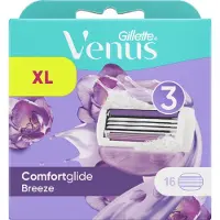 Procter & Gamble Venus Comfortglide Breeze Scheermesjes Voor Vrouwen - 16 Navulmesjes - Voordeelverpakking (2x8 stuks)