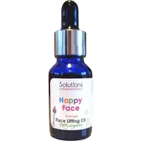 Solutions Cosmeceuticals Happy Face Sinaasappel 100% biologisch - organic - liftende gezichtsolie - anti-aging - anti-rimpel gezichtscrème - gezichtolie - dagcrème - eco - duurzaam - zeer voedend - gezicht olie - natuurlijk