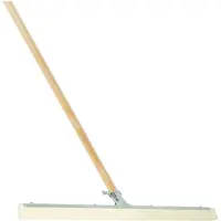 Betra Vloertrekker/douchetrekker voor water metaal/rubber 55 cm met houten steel 150 cm - Vloerwissers