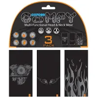 Oxford Comfy HD Graphics nekband - set van 3