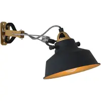 Steinhauer Wandlamp nove zwart