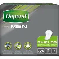 Depend 4x For Men Shields 24 Stuks