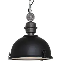 Steinhauer Bikkel LED Hanglamp | 1x E27 40W | Dimbaar | Staal/Zwart