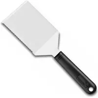 Deglon Lasagneschep Stop'Glisse - 16 cm - Spatel met Getand Blad