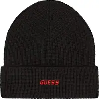 GUESS Rode baseballpet met logo voor heren van