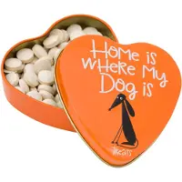 Sanal hartenblik home is where my dog is snoepjes