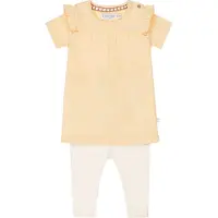 Dirkje R-GROOVY GIRL Meisjes Kledingset - Faded orange - Maat 74
