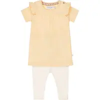 Dirkje R-GROOVY GIRL Meisjes Kledingset - Faded orange - Maat 86
