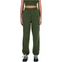 New Balance Trainingsbroek Women Linear Heritage Brushed Back Fleece Sweatpant Kombu-XS