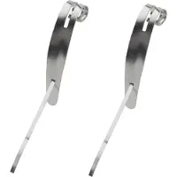 Bredemeijer Druppelvanger Universal Zilver (Set van 2)