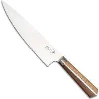 Deglon Koksmes - 20 cm - Wit eiken & notenhout - Duurzaam & stijlvol design