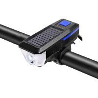 FlinQ - Solar Fietsverlichting - Oplaadbare USB Led