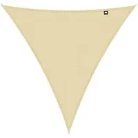 Kopu schaduwdoek driehoek 4 mtr 280 grams waterdoorlatend creme