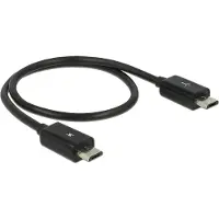 DeLOCK Micro USB kabel - Micro USB B stekker naar Micro USB B stekker