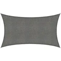 Kopu schaduwdoek rechthoek 280 gram waterdoorlatend 2x4 m -