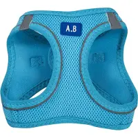 Animal Boulevard Ab32223 - Hals- En Leibanden - Hond - Ab Air-mesh Comfortharnas Blauw-xs 3-5kg - Maat: Xs 3-5kg