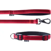 Happet - Nylon L Leash & Collar Set / Soft Style / Red - Jc43 - Z-jc43jj - 1st