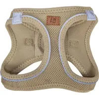 Animal Boulevard - Air-mesh Harnas - Hond - Beige - Maat: M 6-9kg