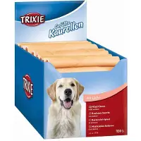 Trixie - Hondensnacks - Kauwrol Gevuld met Zalm - 12 cm - 22 g - 100st