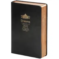 Kalpa Notitieboek Kalpa Dreams 214x145x40mm blanco zwart