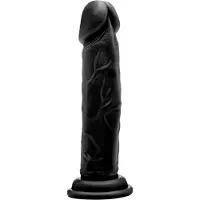 Realrock Realistische Dildo 20 cm Zwart