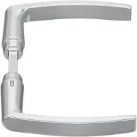 Axa deurkruk blok Aluminium (Set)