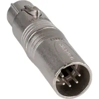 Neutrik NA3F5M XLR-adapter XLR-bus - XLR-stekker Inhoud: 1 stuk(s)