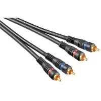 Pro Tulp stereo audio kabel - verguld / koper - 10 meter