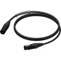 Procab PRA901 XLR-kabel 1 meter