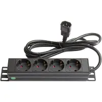 GOOD CONNECTIONS GC-N0078 19" PDU Steckdosenleiste 4-fach