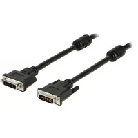 DeLOCK DVI-I Dual Link monitor verlengkabel / zwart - 3 meter