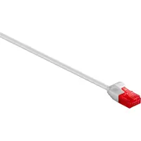 Goobay U/UTP CAT6 Gigabit slimline netwerkkabel / grijs - 5 meter