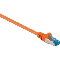 Wentronic S/FTP CAT6a 10 Gigabit netwerkkabel / oranje - LSZH - 10 meter