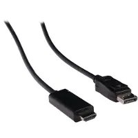 Value DisplayPort kabel DP - HDTV, M/M, zwart, 10 m