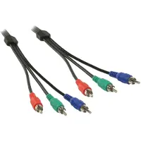MaxTrack Tulp component video kabel - 10 meter