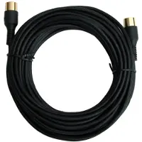 Cavus 8-pins DIN Powerlink PL8 kabel voor B&O / zwart - 20 meter