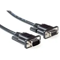 Dolphix VGA monitor verlengkabel - CCS aders / zwart - 5 meter