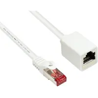 GOOD CONNECTIONS S/FTP CAT6 Gigabit netwerk verlengkabel / wit - 3 meter